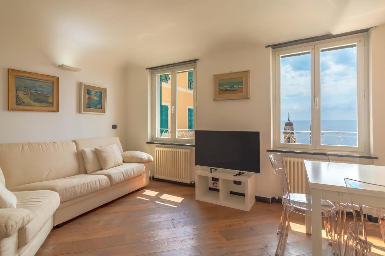 Sunny House Apartment Camogli Bagian luar foto