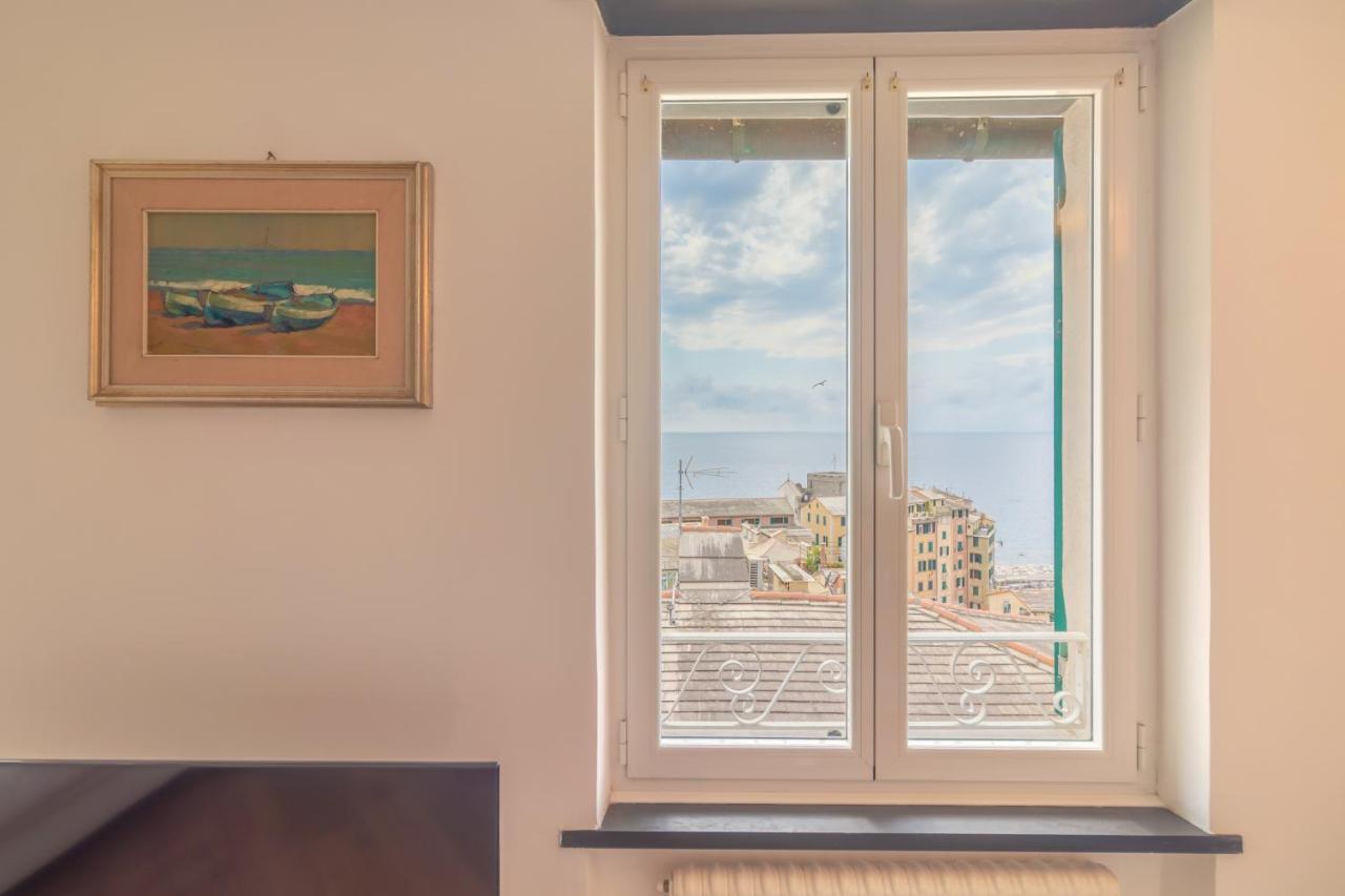 Sunny House Apartment Camogli Bagian luar foto