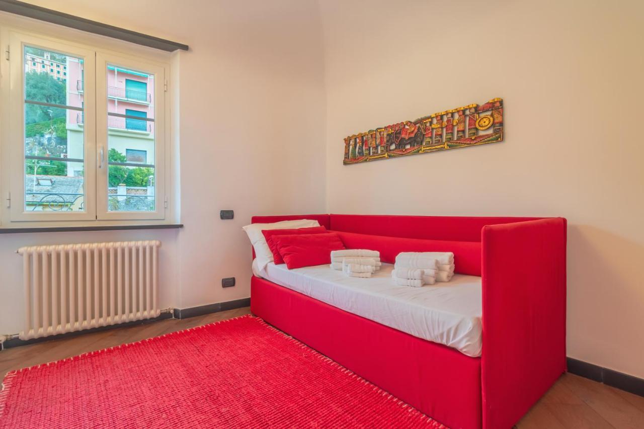 Sunny House Apartment Camogli Bagian luar foto