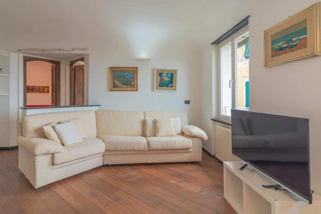 Sunny House Apartment Camogli Bagian luar foto