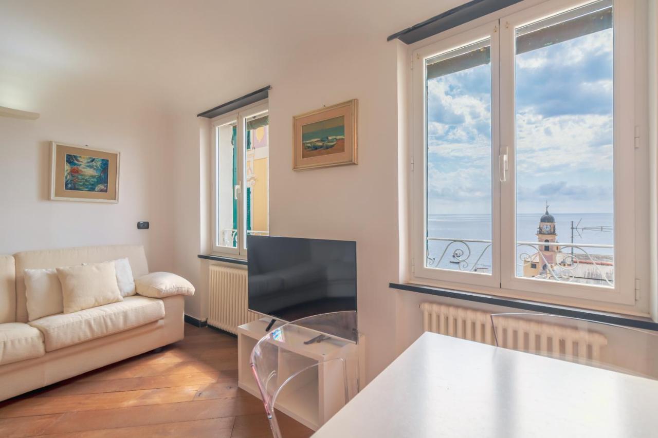 Sunny House Apartment Camogli Bagian luar foto